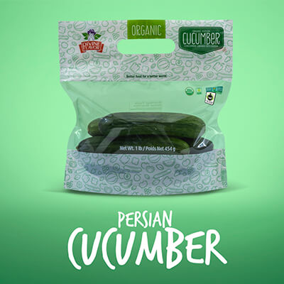 cucumber packaging