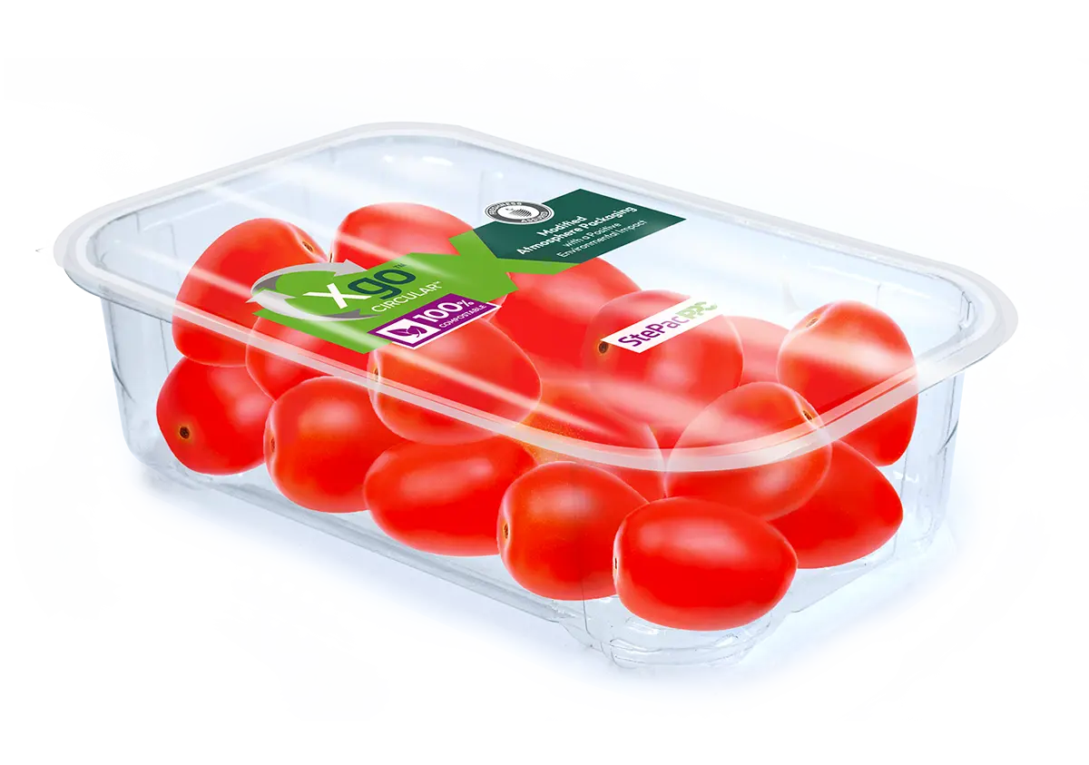 Xgo Lidding Film Cherry Tomatoes 100P Compostable