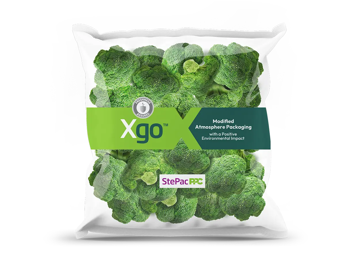 Xgo Preformed Bag Broccoli Florets