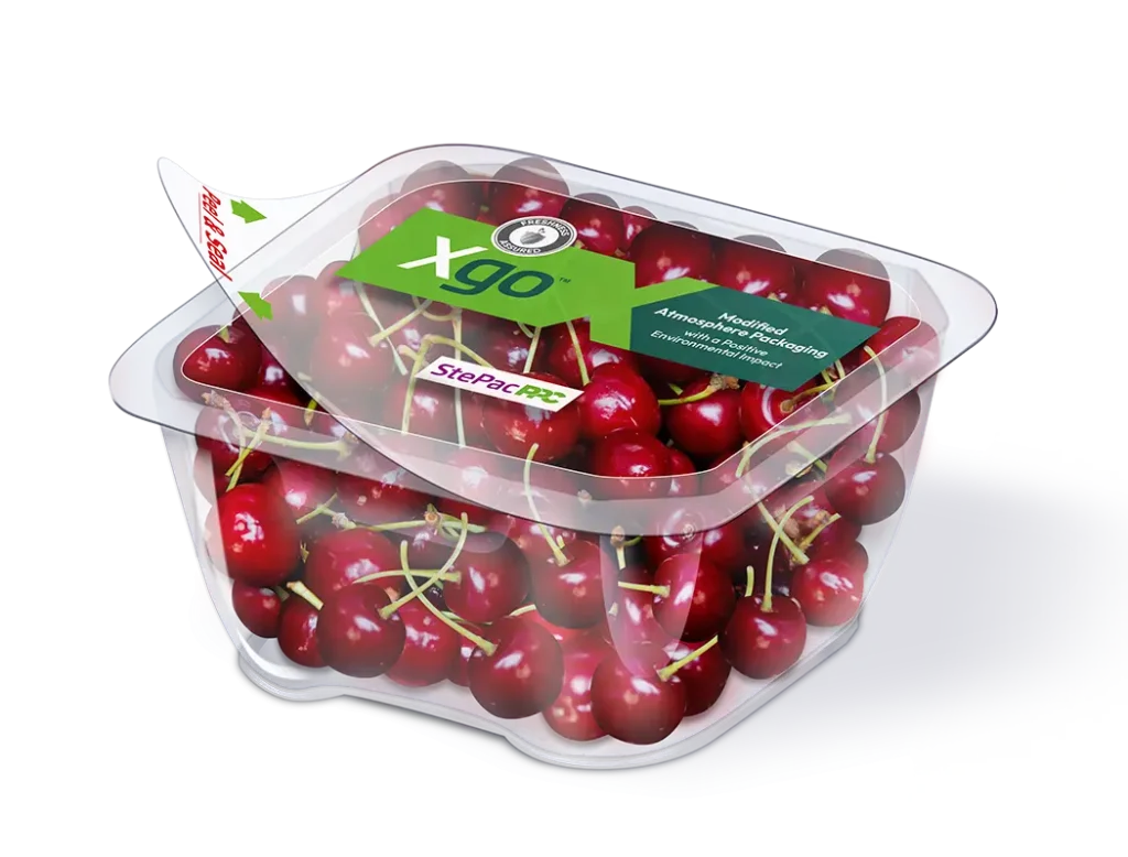 Xgo Resealable Lidding Film Cherry packaging