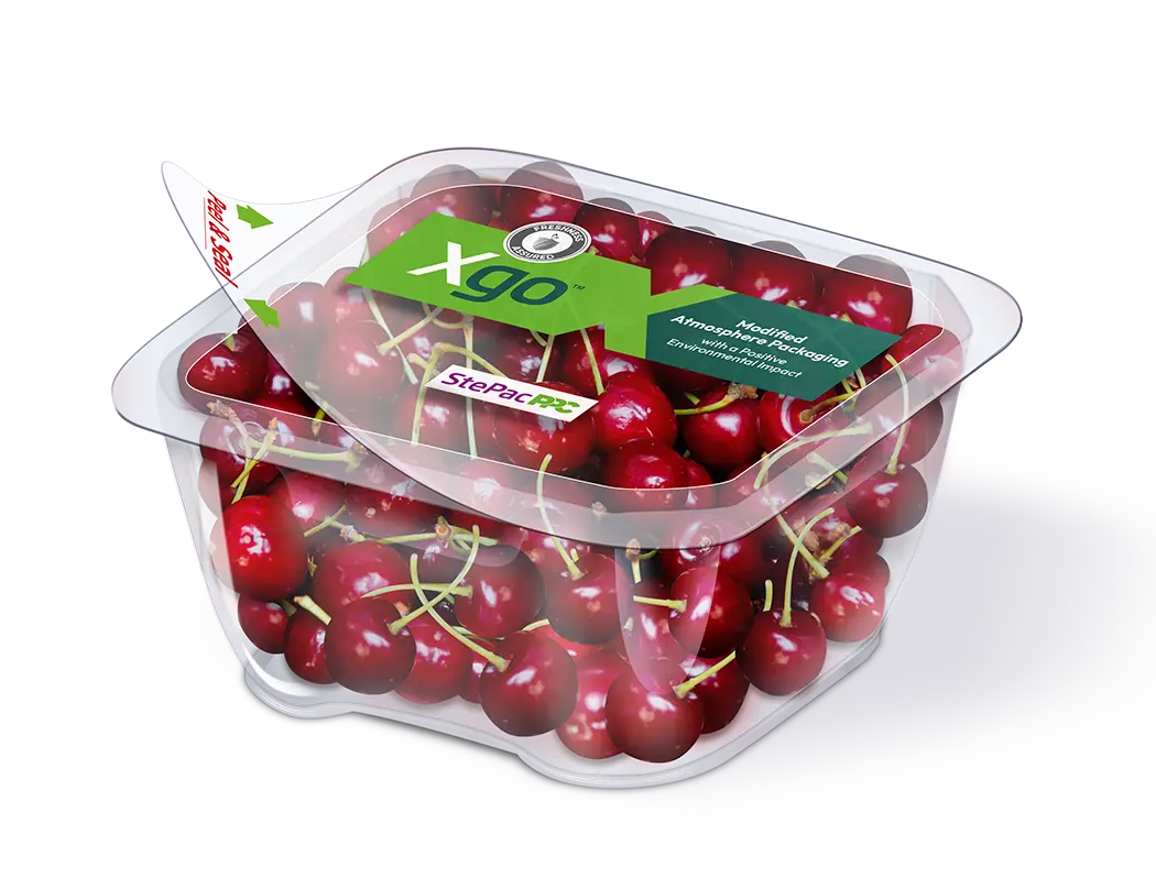 Xgo Resealable Lidding Film Cherry packaging