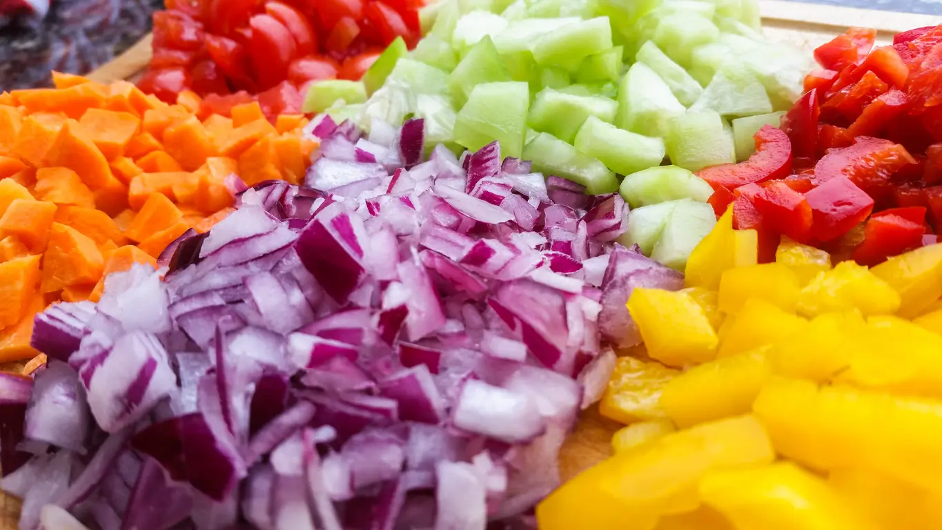 fresh vegetables packaging